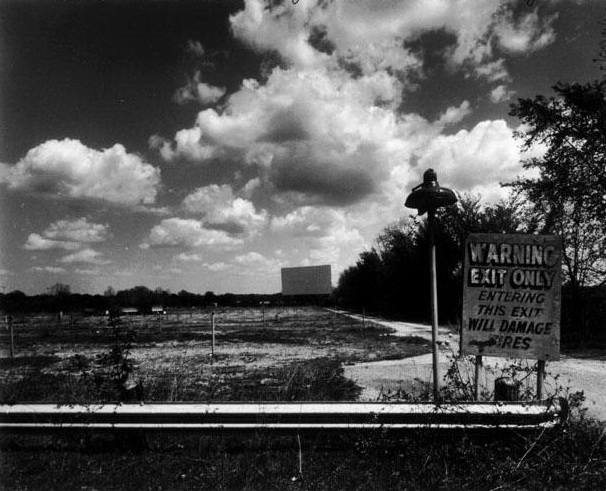 Douglas Drive-In Theatre - Old Photo From Library